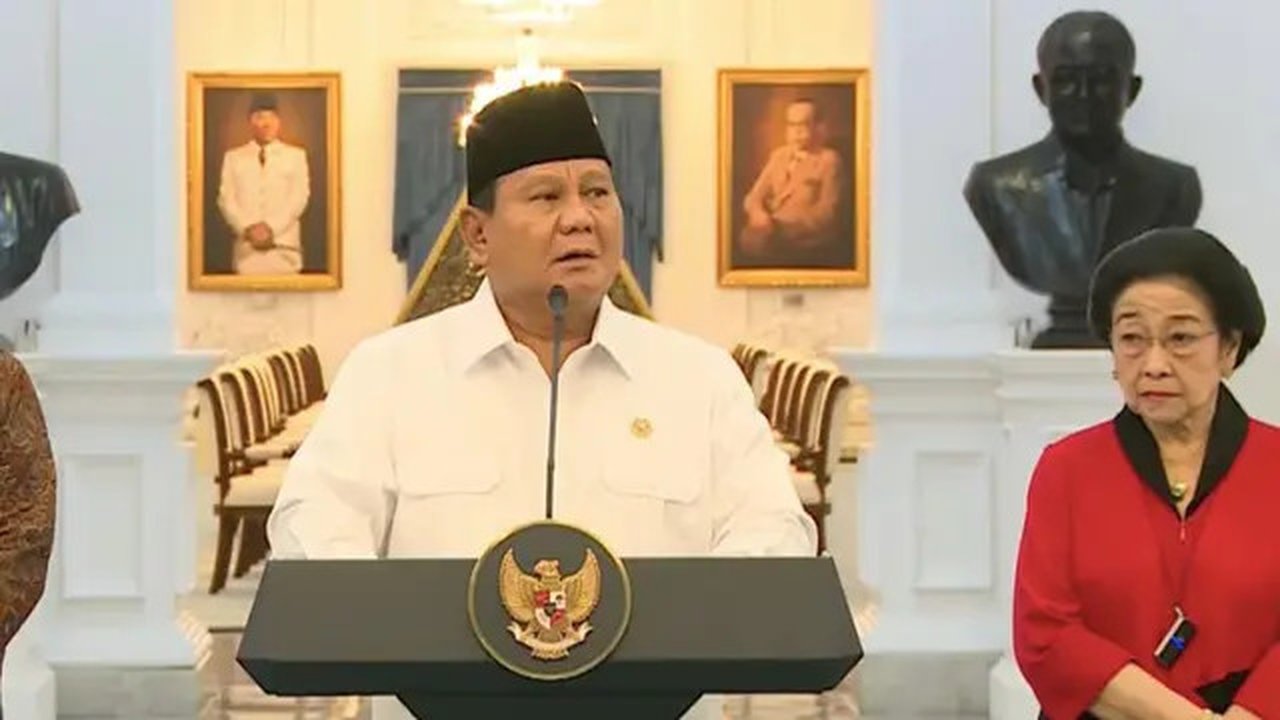 Presiden RI Prabowo Subianto (Istimewa)