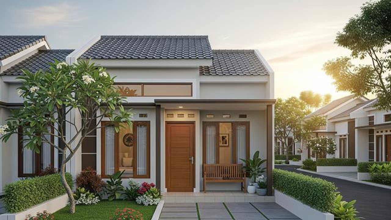 Rumah Minimalis Sederhana 7x9 yang Nyaman (ilustrasi AI)