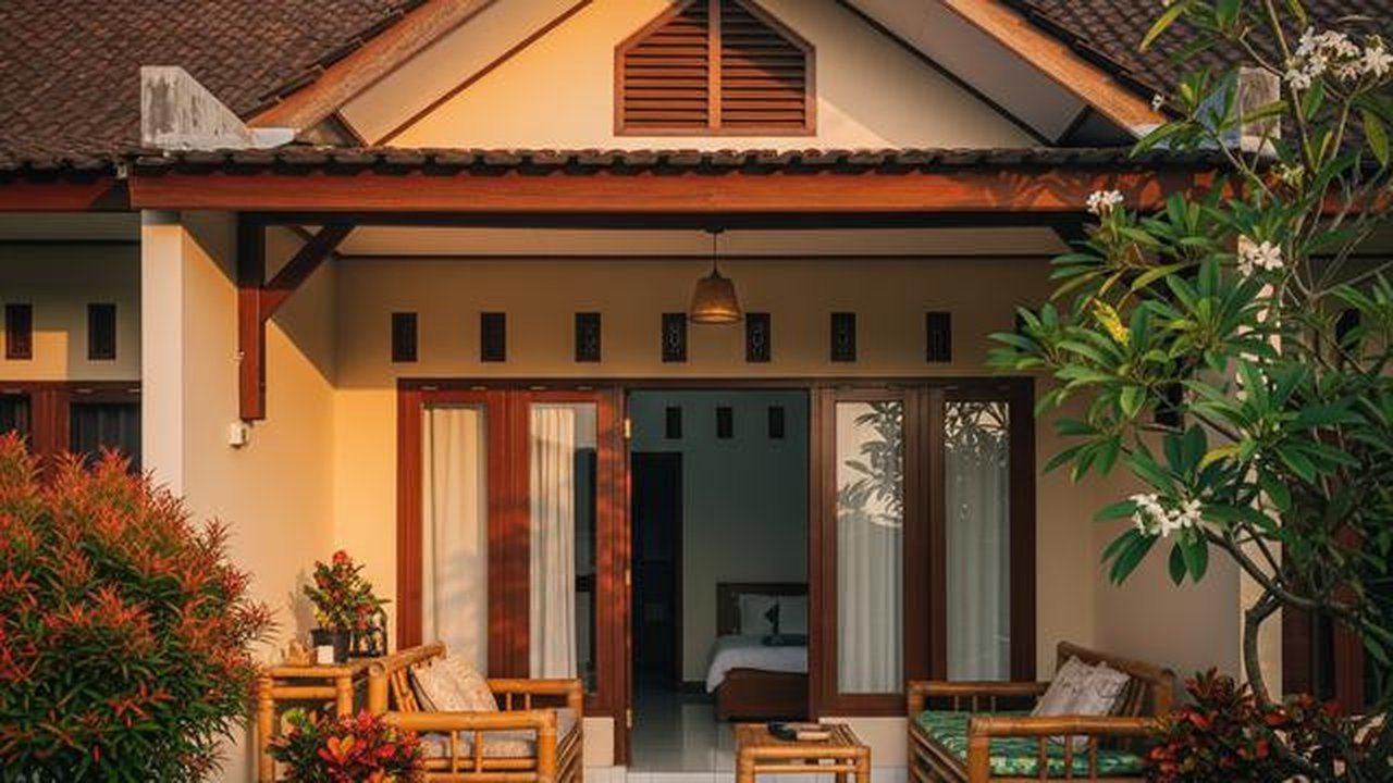 Rumah Sederhana 7x9 Meter. (Foto: Gemini AI)