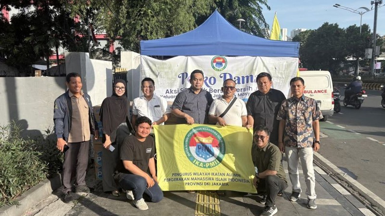 PW IKA PMII DKI Jakarta menggelar Aksi Damai IKA PMII DKI berupa bersih-bersih dan posko damai selama 5 hari. Apa tujuan mulia di balik gerakan ini untuk Ibu Kota?
