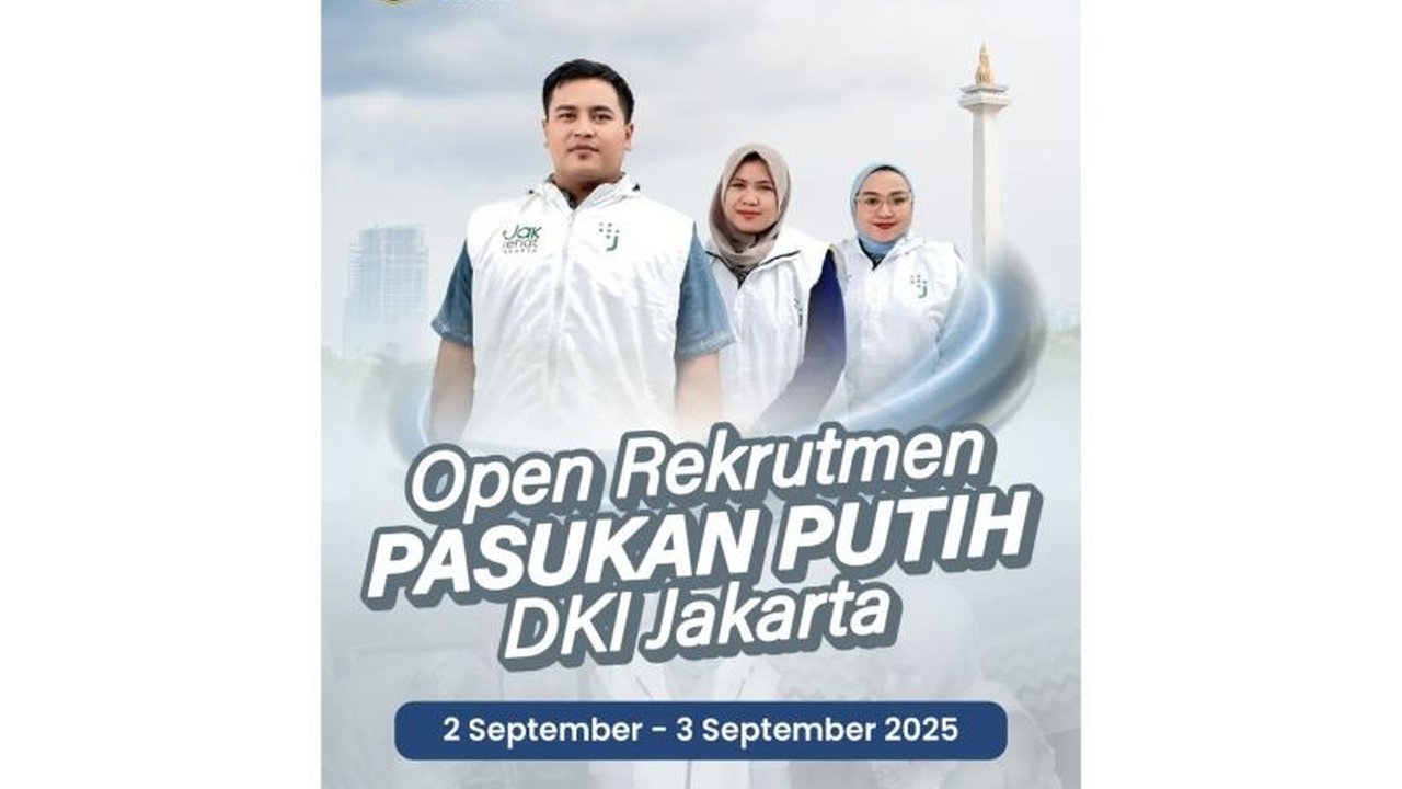 Pemerintah Provinsi DKI Jakarta membuka rekrutmen 'Pasukan Putih' hingga 3 September 2025. Cari tahu bagaimana peran vital mereka memperkuat layanan kesehatan di ibu kota!