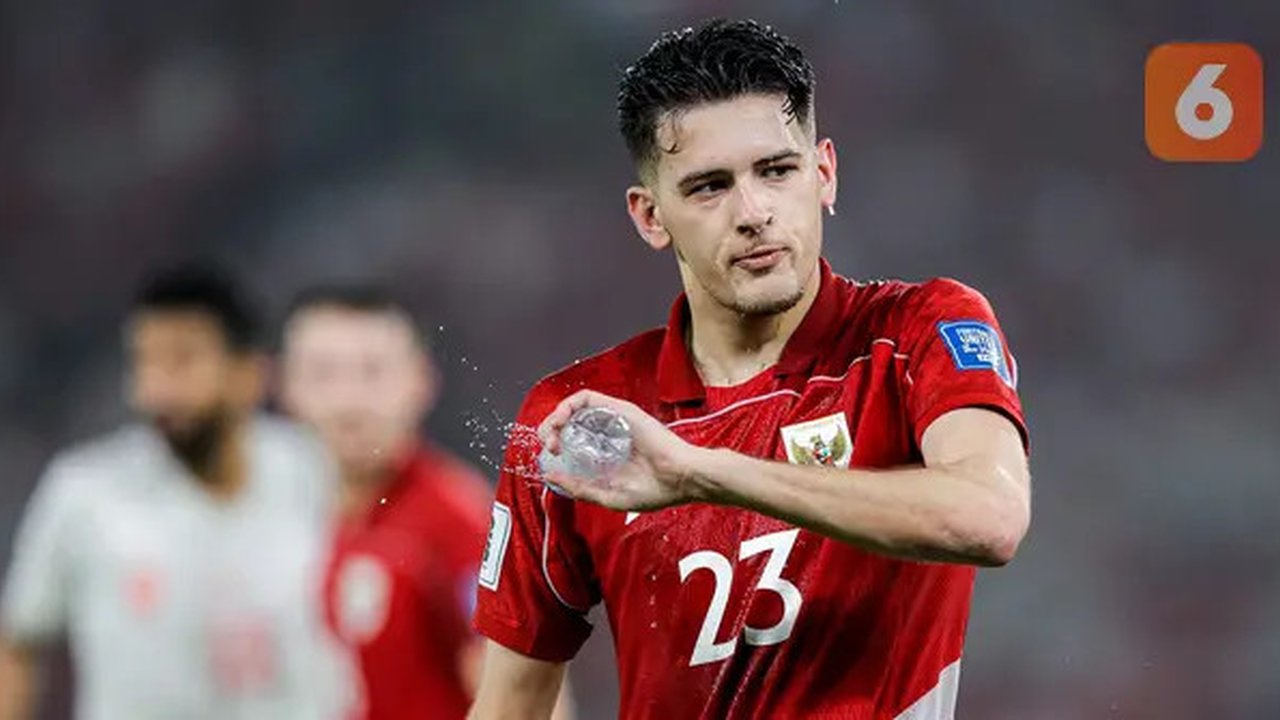 Bek Timnas Indonesia, Justin Hubner, dalam laga melawan Bahrain di SUGBK, Jakarta, Selasa (27/3/2025). (Bola.com/Bagaskara Lazuardi)