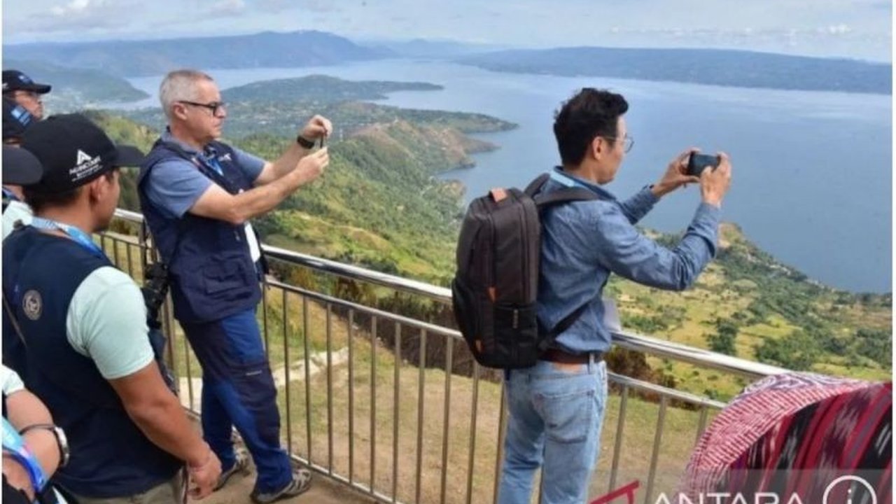 Geopark Kaldera Toba berhasil meraih status 
