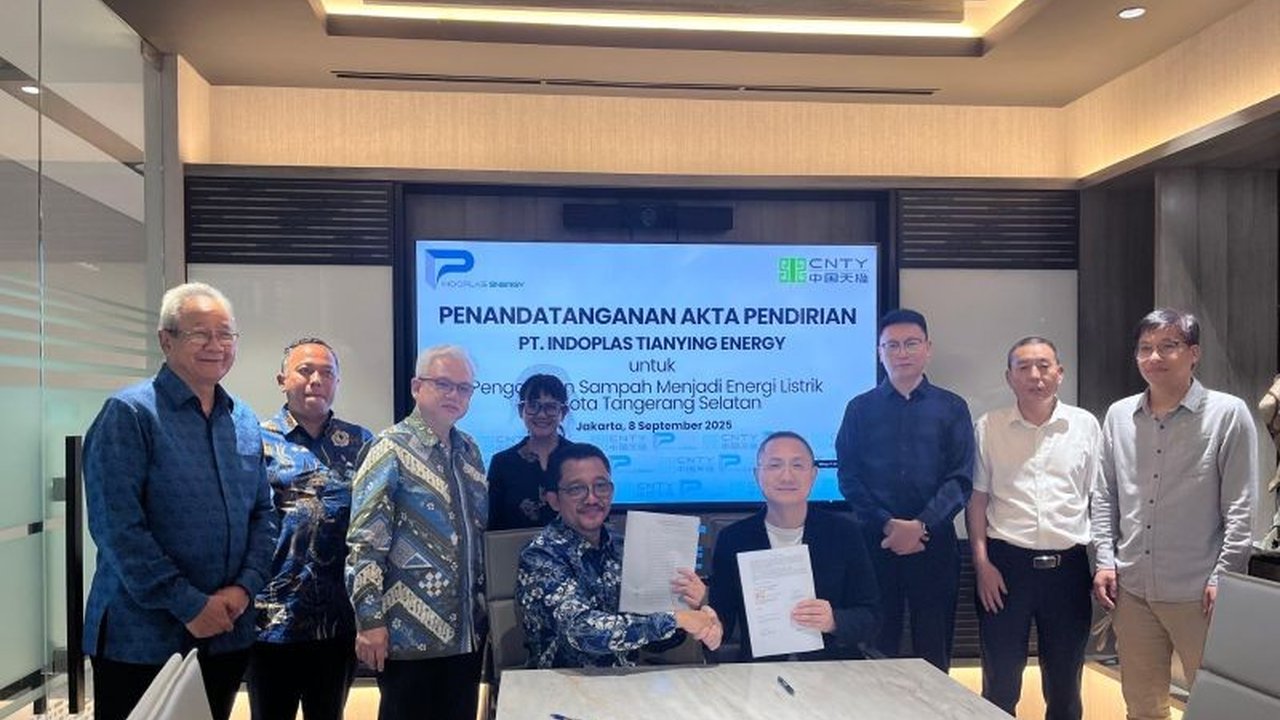 PT Indoplas Tianying Energy siap membangun PSEL Tangsel senilai Rp2,6 triliun. Bagaimana proyek raksasa ini akan mengubah pengelolaan sampah dan pasokan listrik di Tangerang Selatan?