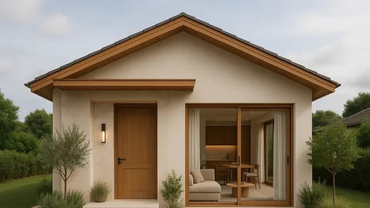 Desain Rumah Kecil Mewah 7x10 di Desa (Foto: ChatGPT)