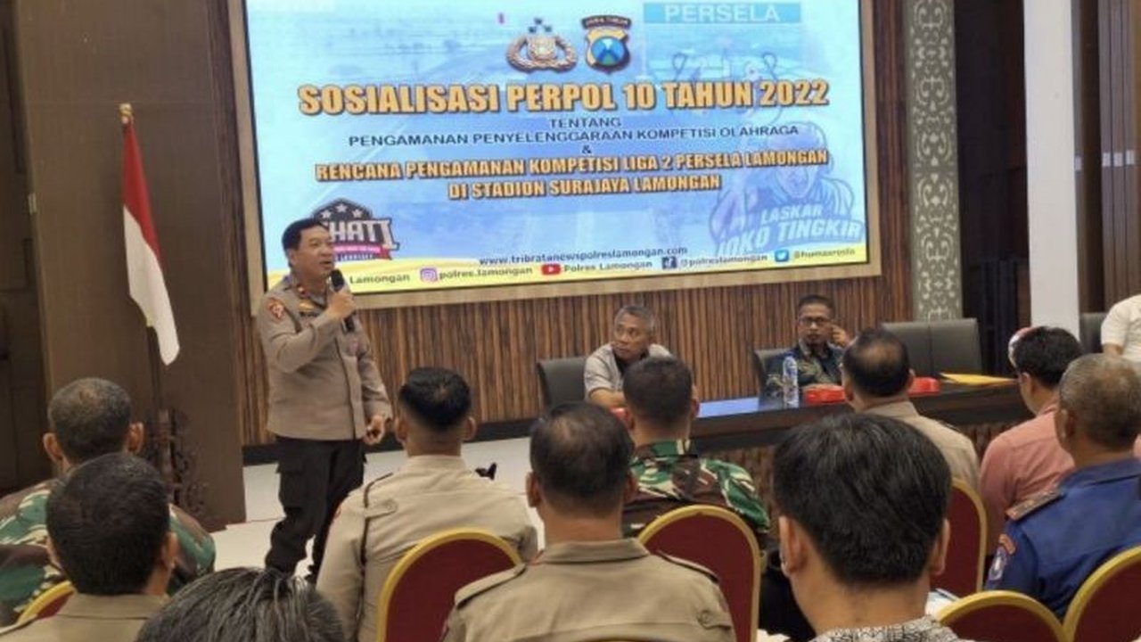 Panitia Pelaksana Persela Lamongan dan Polres Lamongan bersinergi menyiapkan pengamanan ketat jelang Championship 2025/2026. Bagaimana strategi mereka menjaga kondusifitas pertandingan?