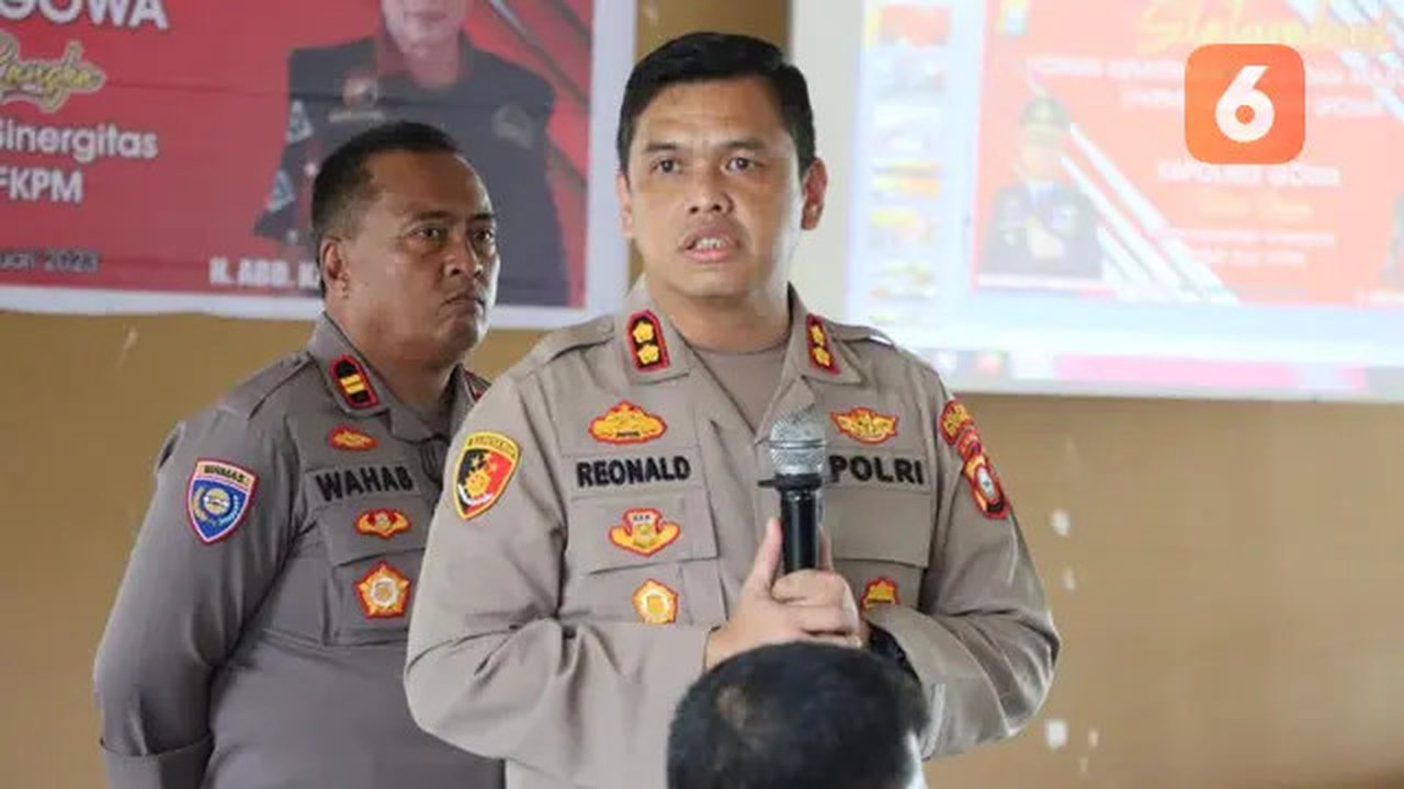 Kapolres Gowa, AKBP Reonald Trauli Simanjuntak (Liputan6.com/Istimewa)