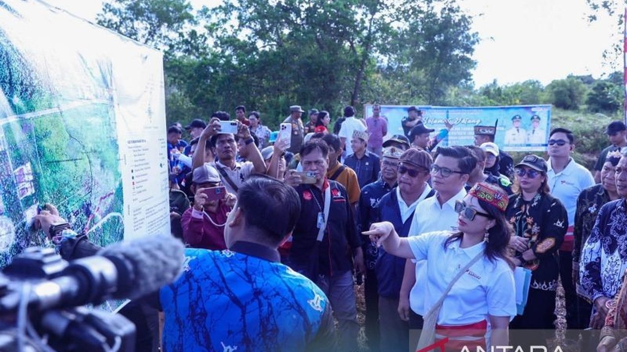 Wamendiktisaintek Stella Christie meninjau lokasi potensial Sekolah Garuda Katingan di Kalimantan Tengah, berpotensi menjadi pusat pendidikan unggul yang juga kembangkan riset lokal dan konservasi lingkungan.