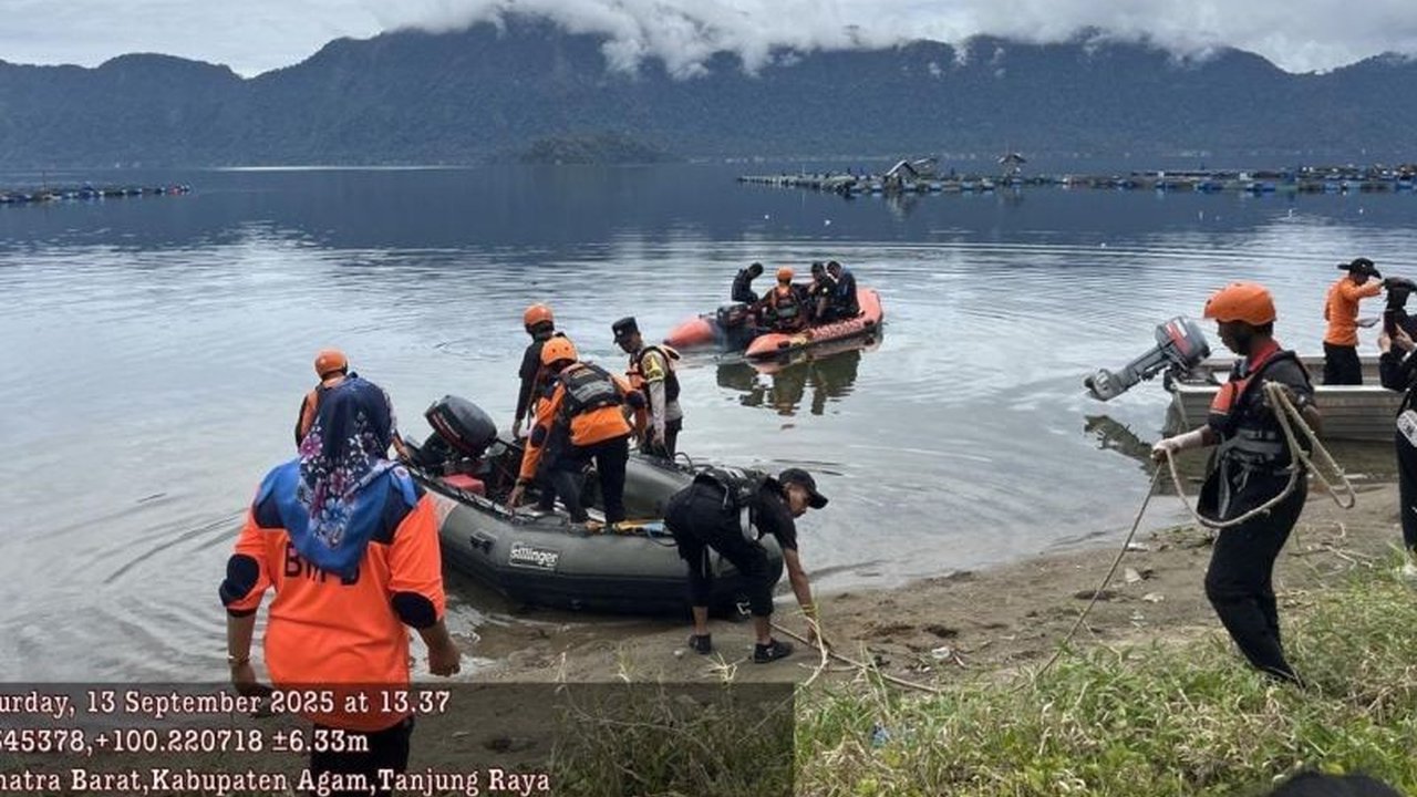 Tim gabungan Agam mengerahkan penyelam ke dasar Danau Maninjau untuk mencari Dodi Prinando, nelayan hilang sejak Jumat, menyisakan misteri perahu kosong.