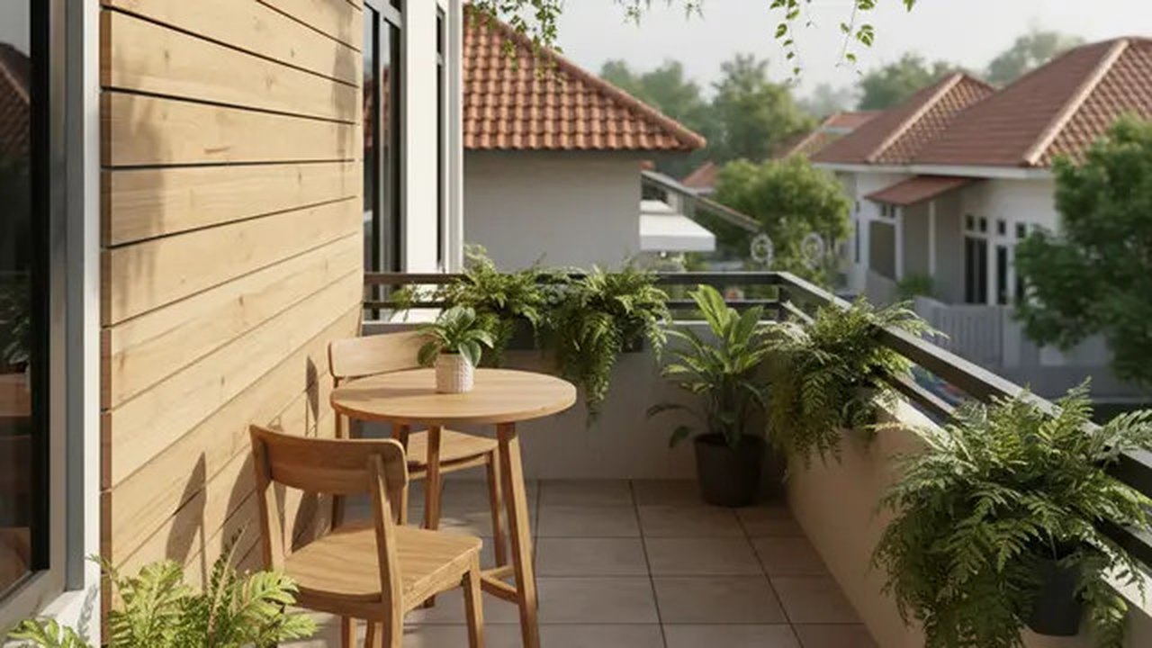 Ide Balkon Rumah Mungil (Gemini)