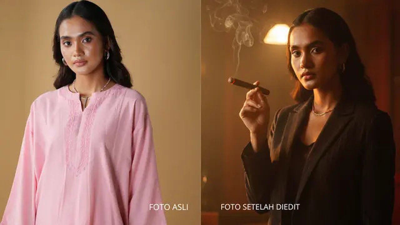 Prompt Gemini AI Viral ala Mafia (Foto: Gemini AI)