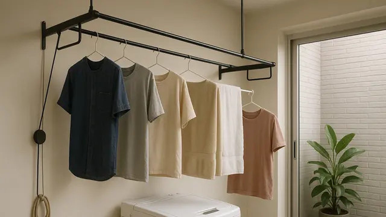 Model Jemuran Baju dari Besi Terbaru (created by AI)