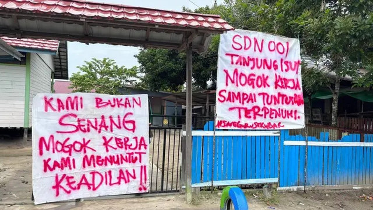 guru ancam mogok di kutai barat (Liputan6.com/istimewa)