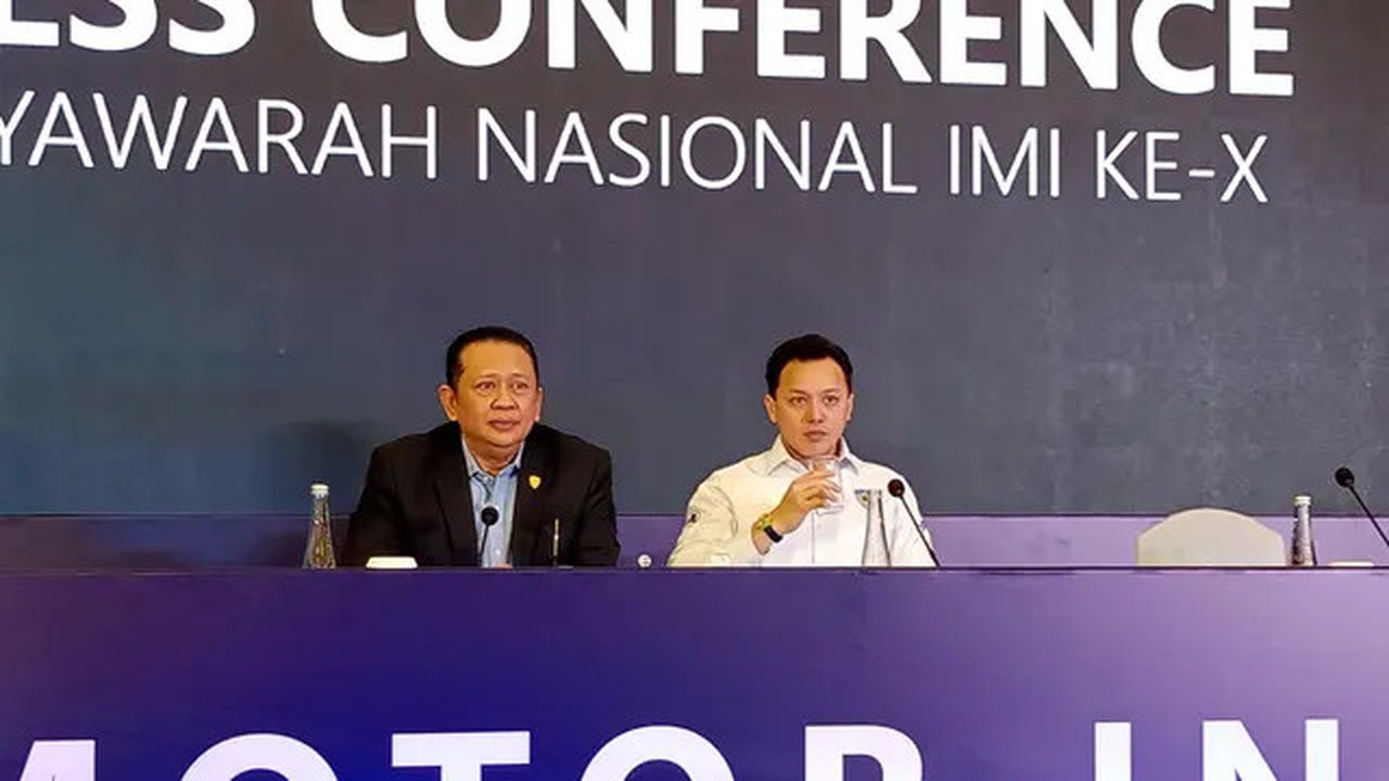 Pembalap sekaligus anggota Dewan Perwakilan Rakyat (DPR), Moreno Soeprapto resmi ditetapkan sebagai Ketua Umum Ikatan Motor Indonesia (IMI) periode 2025-2030. (Liputan6/Kukuh Setyono)