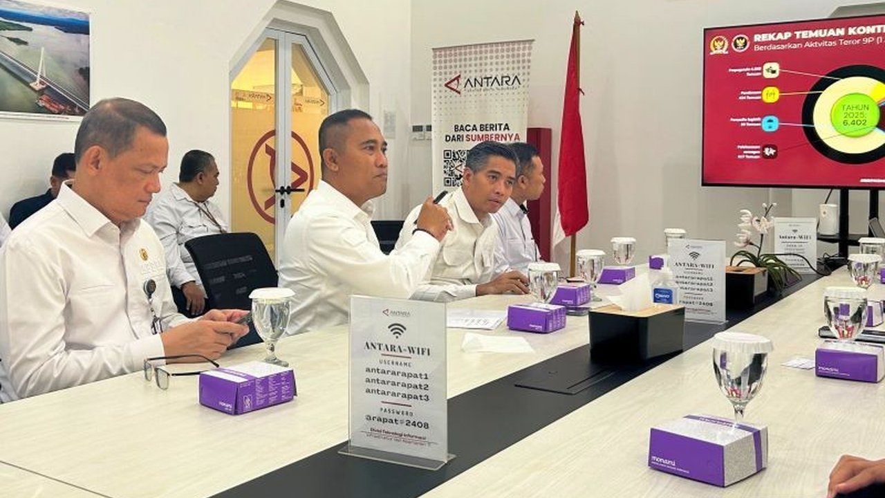 BNPT mengungkapkan 6.402 temuan konten radikalisme terorisme hingga Agustus 2025 di berbagai platform daring. Bagaimana upaya mitigasi penyebarannya?