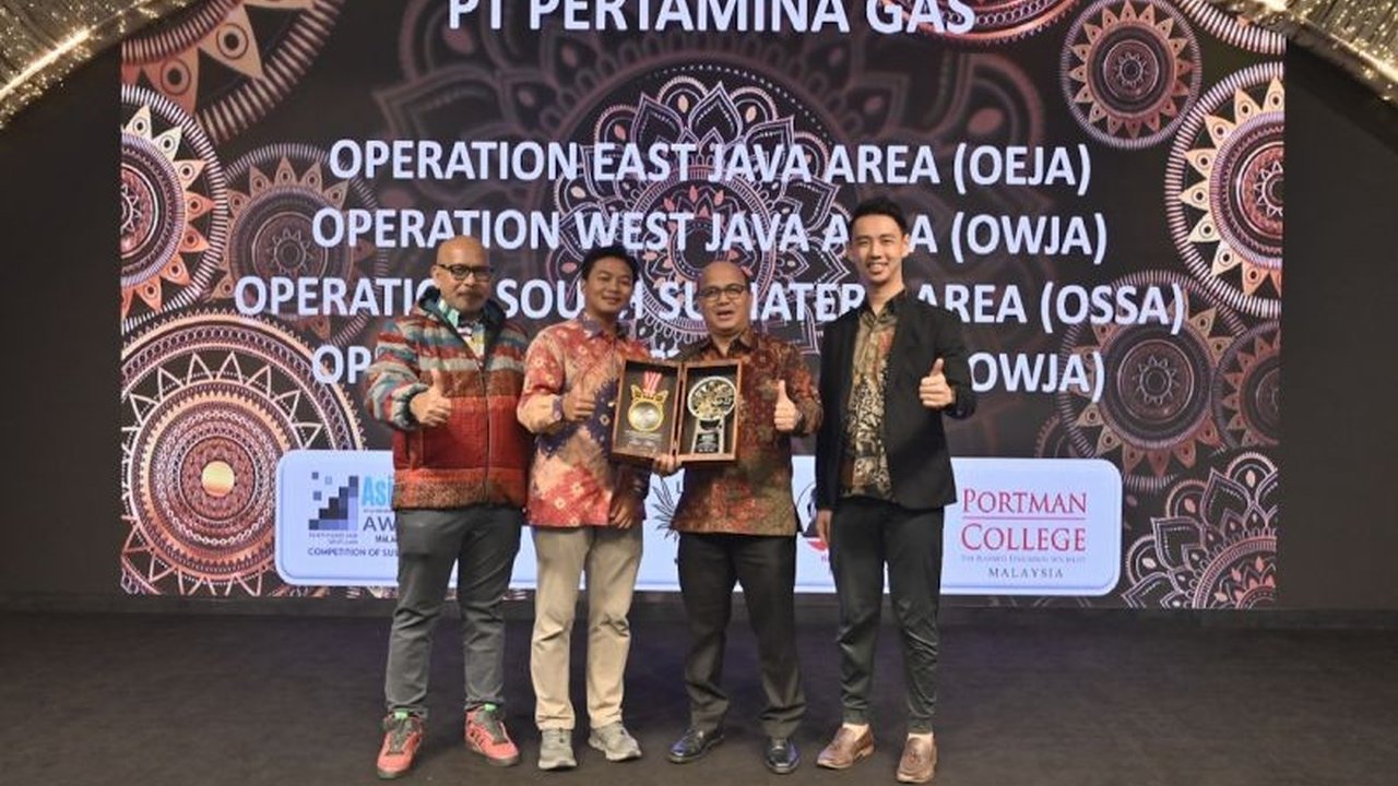 PT Pertamina Gas (Pertagas) berhasil meraih empat penghargaan bergengsi di Asian Impact Awards 2025, membuktikan komitmen Pertagas dalam pembangunan berkelanjutan dan pemberdayaan masyarakat.