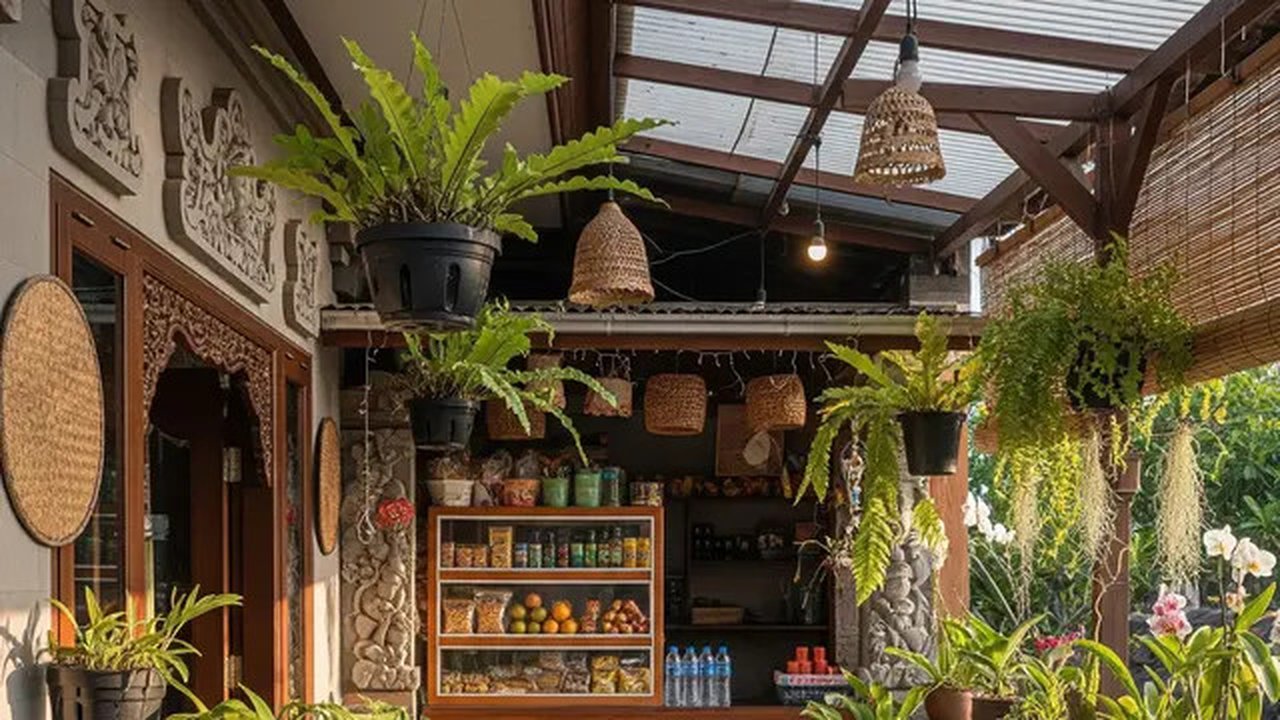 Inspirasi Warung Kecil di Teras Rumah (Tyas Titi/Gemini AI)