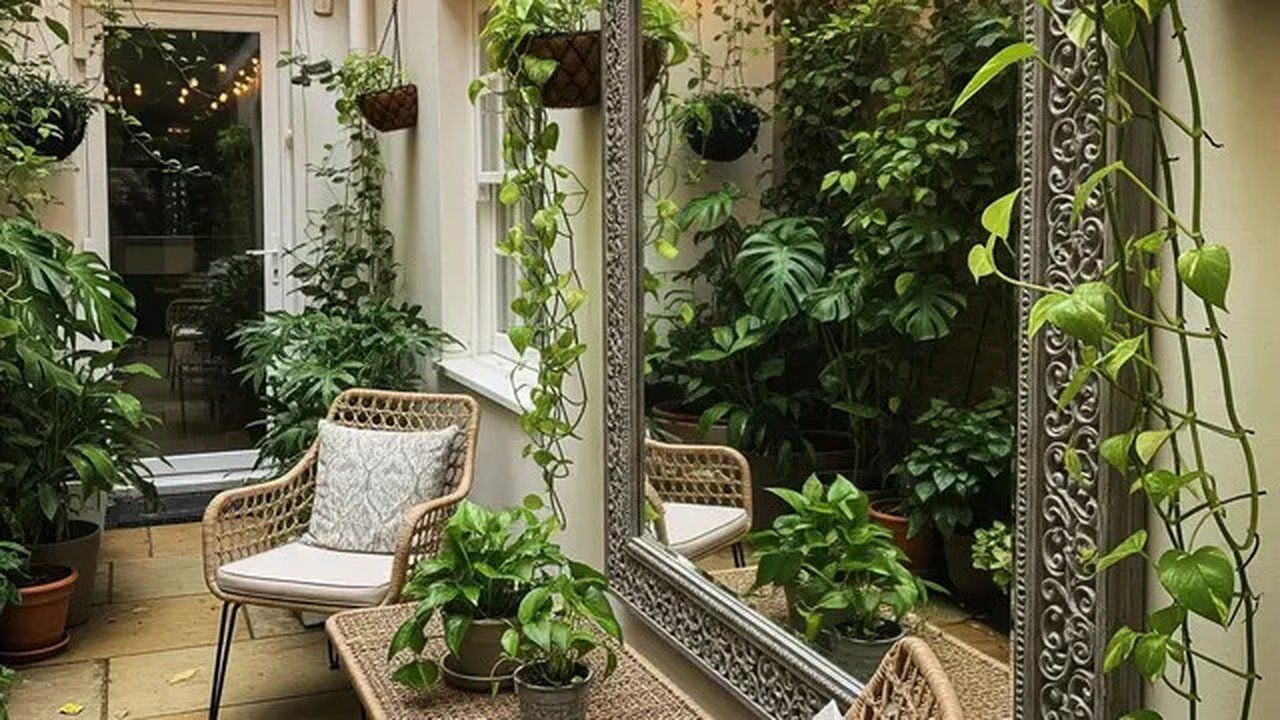 Model Teras Sempit Bisa untuk Kebun Mini. Foto: Gemini