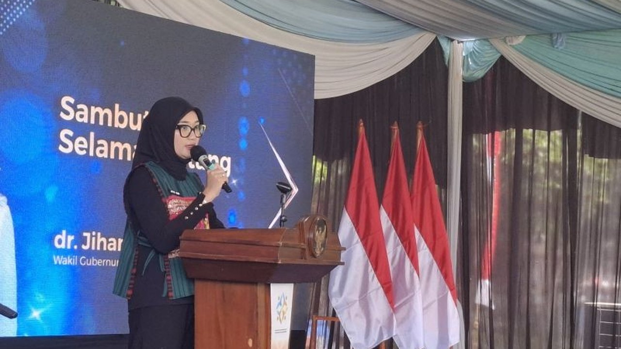 Wagub Lampung, Jihan Nurlela, menegaskan pentingnya pemanfaatan data pembangunan Lampung untuk merancang program presisi, mengentaskan kemiskinan, dan memperkuat daya saing daerah.