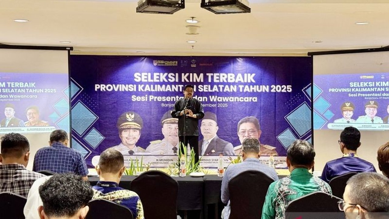 Dinas Kominfo Kalsel optimis raih kembali Prestasi KIM Kalsel di tingkat nasional, setelah KIM Racah Mampulang sukses jadi Terinovatif 2024. Siapa jagoan selanjutnya?
