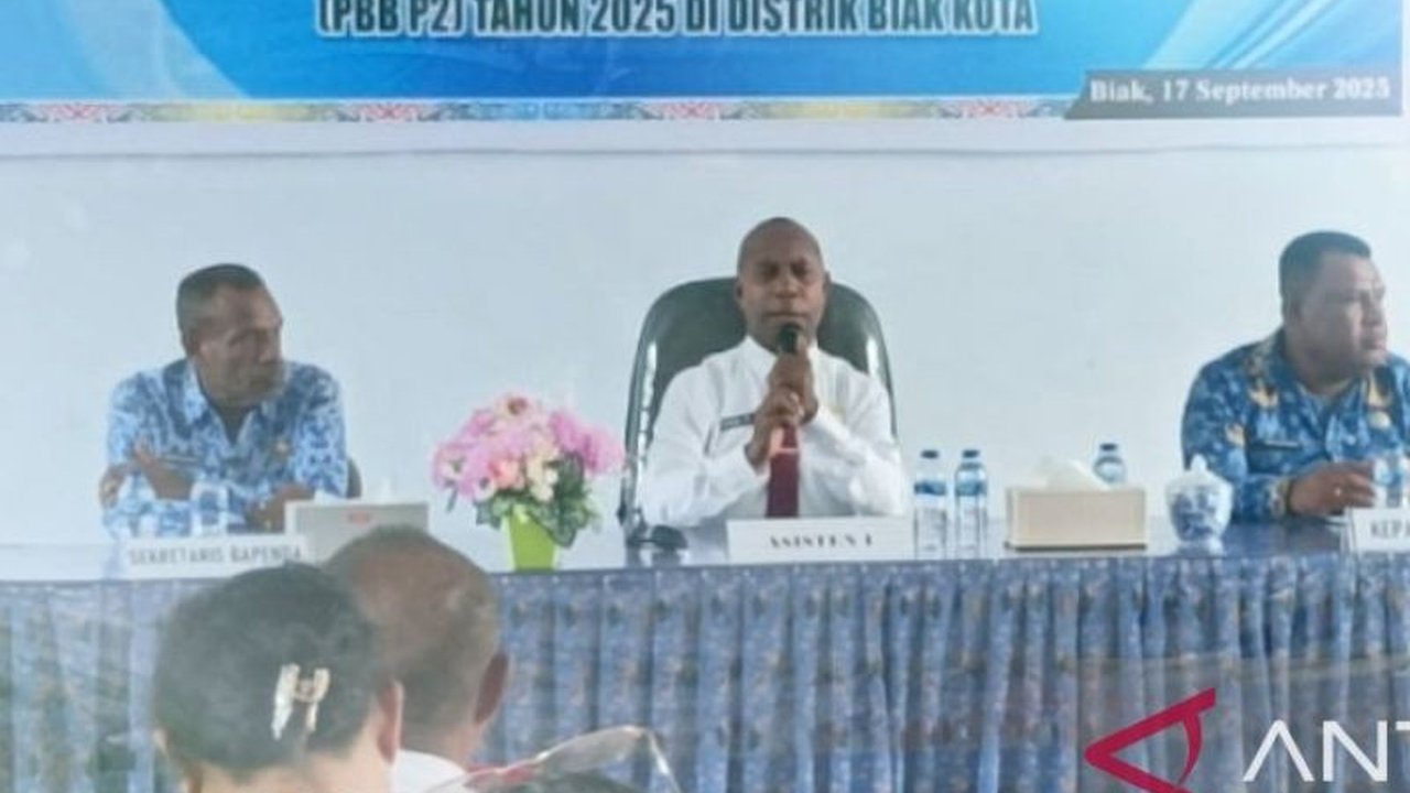Pemerintah Kabupaten Biak Numfor menetapkan 30 Oktober 2025 sebagai batas akhir pembayaran PBB-P2. Wajib pajak diimbau segera melunasi agar terhindar dari denda dan mendukung peningkatan PAD.