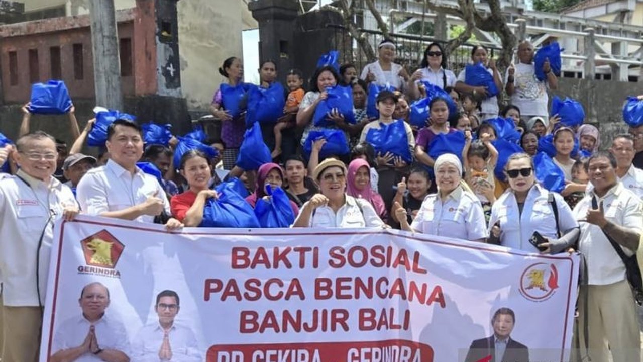 GEKIRA Salurkan Bantuan Banjir Bali di sejumlah titik terdampak, menunjukkan kepedulian organisasi sayap Gerindra ini terhadap masyarakat yang membutuhkan.