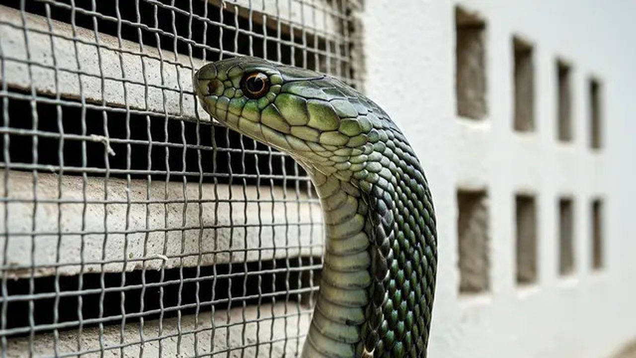 Cara Membuat Ventilasi Rumah yang Aman dari Ular Kobra (Gemini AI)