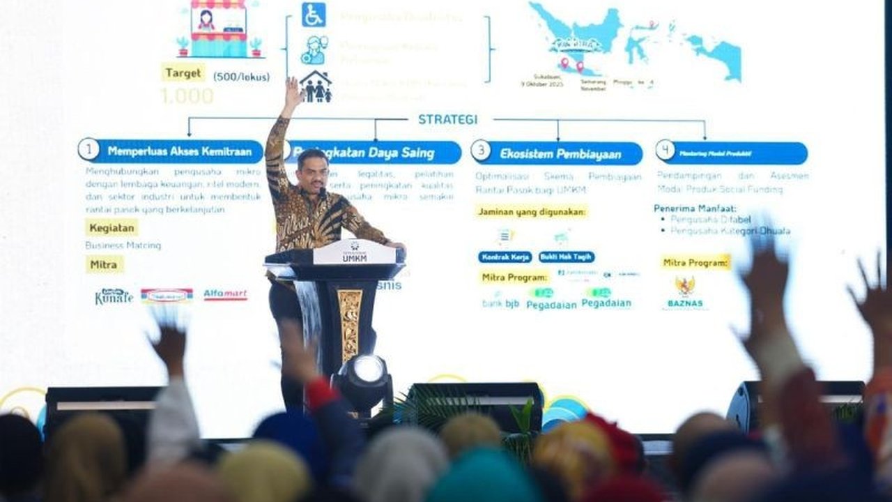 Kementerian UMKM meluncurkan Program Kumitra untuk memperkuat rantai pasok nasional, mendorong UMKM naik kelas, dan membuka peluang ekspor, termasuk ekspor opak singkong senilai Rp284 juta.