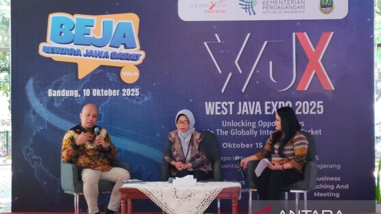 Pemerintah Provinsi Jawa Barat bersiap perluas pasar ekspor ke Asia, Afrika, hingga Amerika Latin melalui West Java Expo 2025. Bagaimana strategi dan potensi yang akan diraih Jabar?