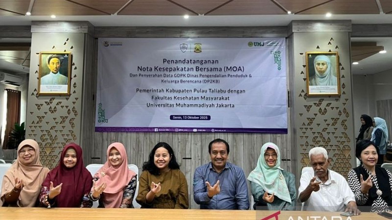 Universitas Muhammadiyah Jakarta (UMJ) dan Pemkab Pulau Taliabu berkolaborasi menyusun Grand Design Kependudukan berbasis data, memastikan kebijakan daerah lebih terukur dan berkelanjutan.