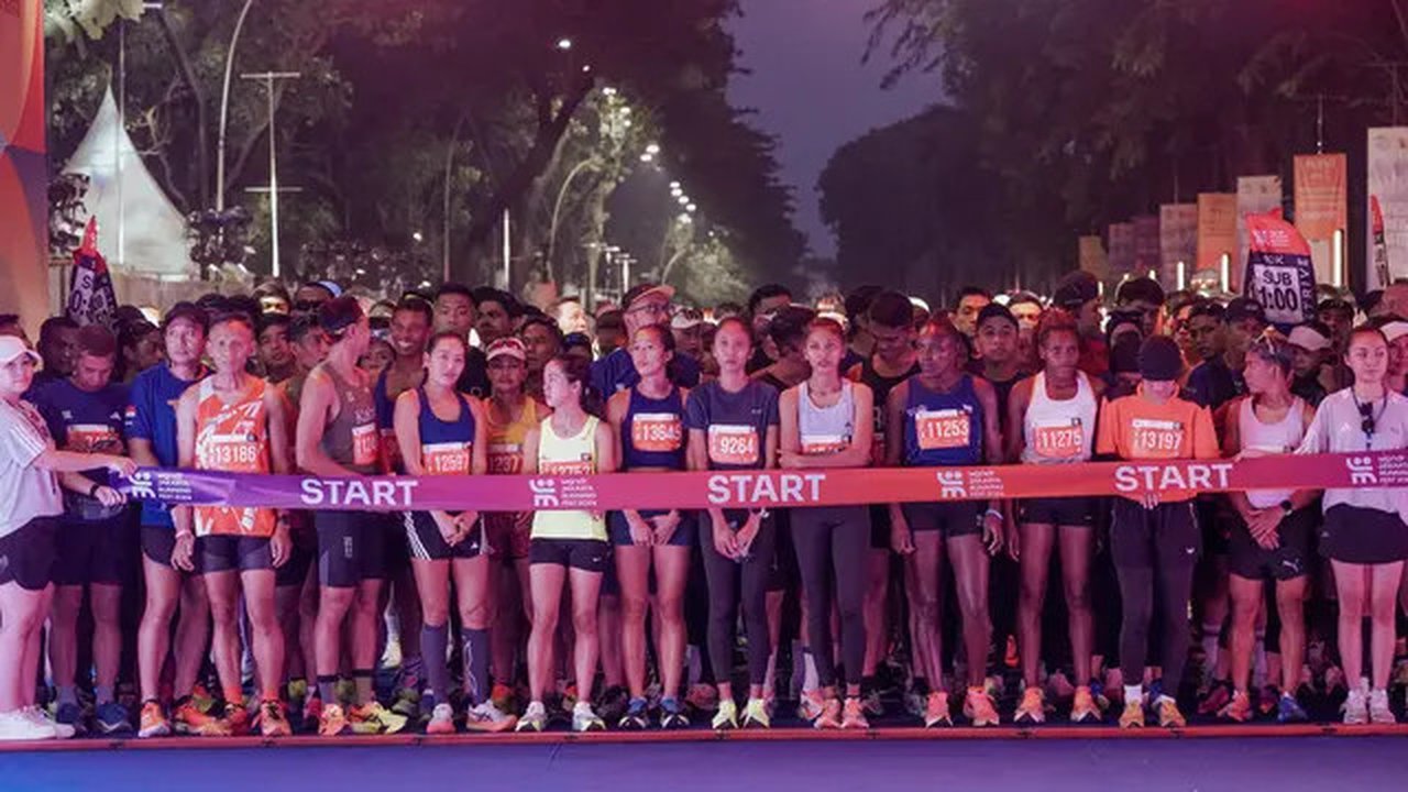 Keseruanwondr Jakarta Running Festival 2024. dok. wondr