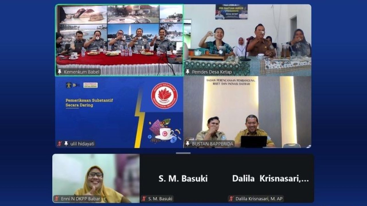Kantor Wilayah Kemenkumham Bangka Belitung menggelar simulasi pemeriksaan substantif untuk pengesahan Indikasi Geografis (IG) Teh Tayu Jebus, mendekatkan produk lokal ini menjadi ikon nasional.