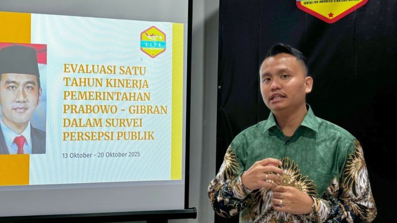 Survei terbaru Center for Indonesia Strategic Actions (CISA) mengungkap 74,8% masyarakat puas dengan Kinerja Gibran Rakabuming Raka dalam mengawal program prioritas Presiden Prabowo Subianto. Apa saja program yang diapresiasi?