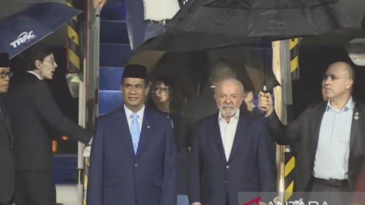 Kunjungan Presiden Lula da Silva ke Jakarta dimulai dengan sambutan di tengah hujan deras. Apa saja agenda penting yang akan dibahas dengan Presiden Prabowo?