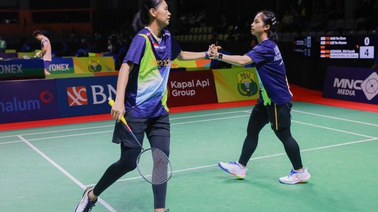 Ganda putri muda Indonesia, Siti Sarah Azzahra/Az Zahra Ditya Ramadhani, siap tampil tanpa beban menantang unggulan China di babak kedua Sarah Zahra Indonesia Masters II. Mampukah mereka membuat kejutan?