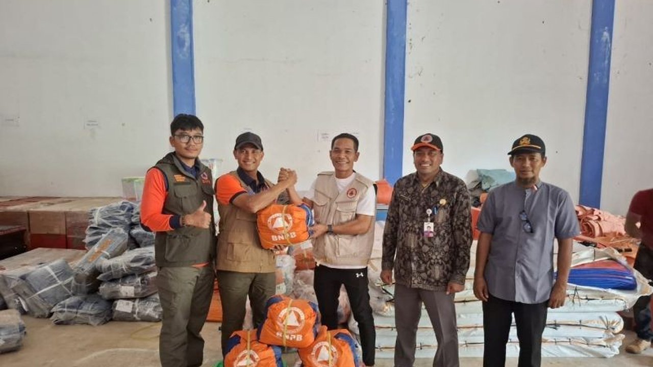BNPB RI menyalurkan bantuan logistik pascabanjir Aceh Jaya untuk ribuan warga terdampak di 38 gampong. Bantuan ini diharapkan mempercepat pemulihan daerah dan meringankan beban masyarakat.