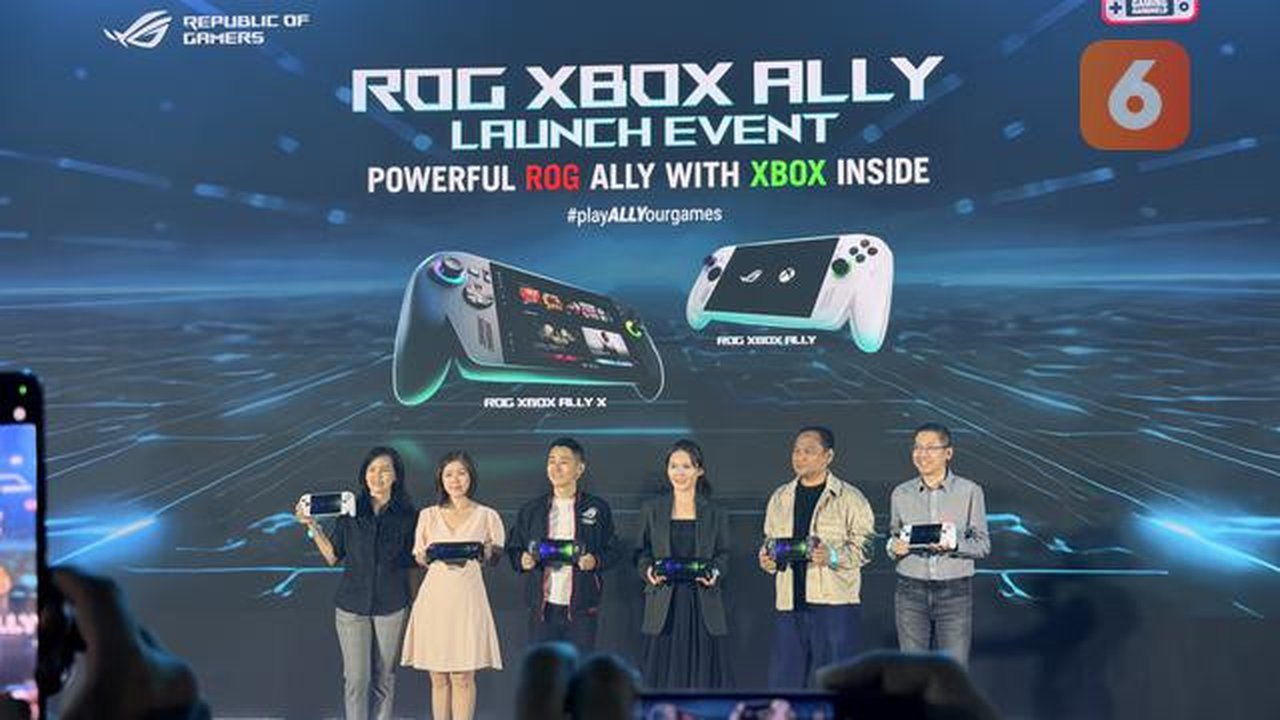 Asus akhirnya meluncurkan ROG Xbox Ally dan Ally X di Indonesia. cek spesifikasinya. (Liputan6.com/ Yuslianson)