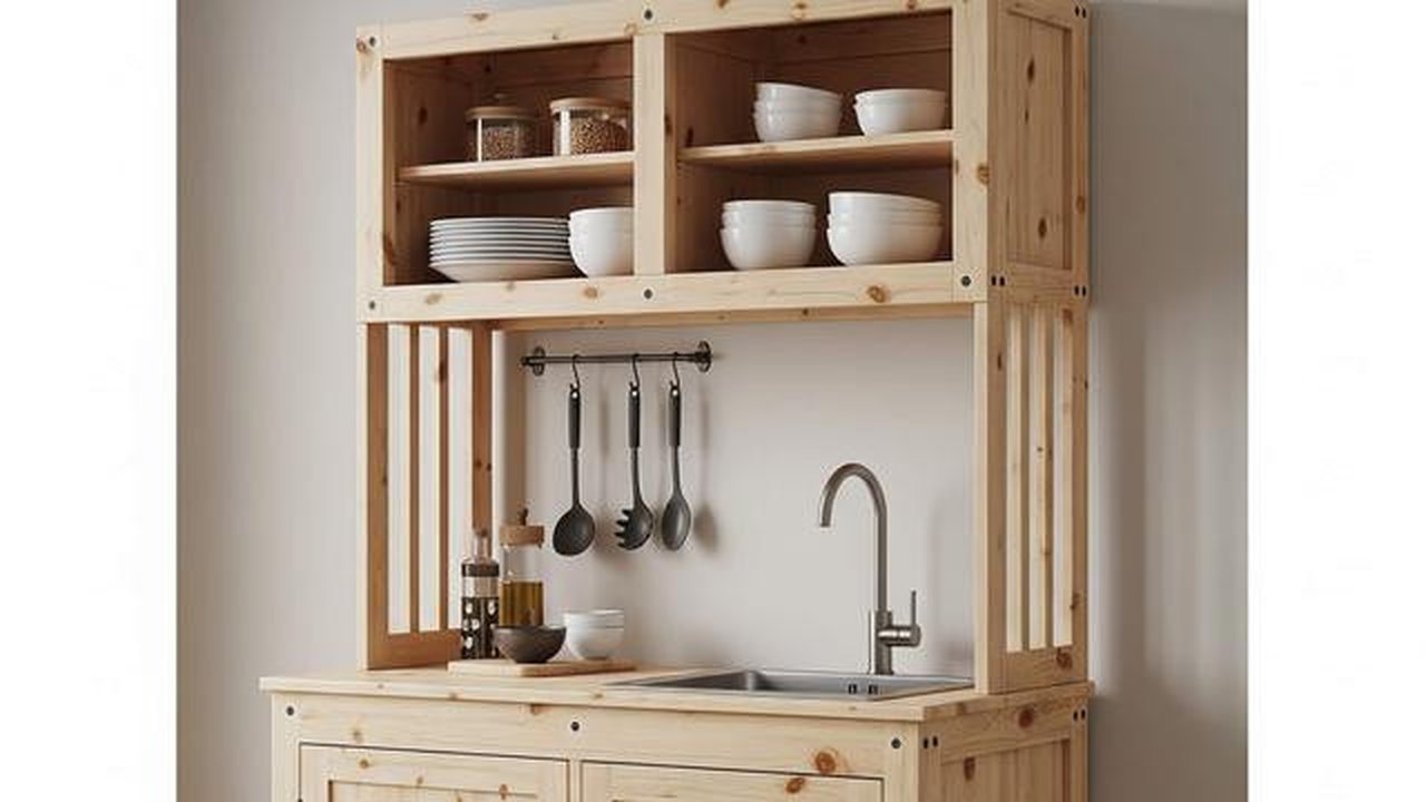 Ide Dapur Terbatas Tapi Rapi untuk Rumah Kontrakan. Foto: Gemini
