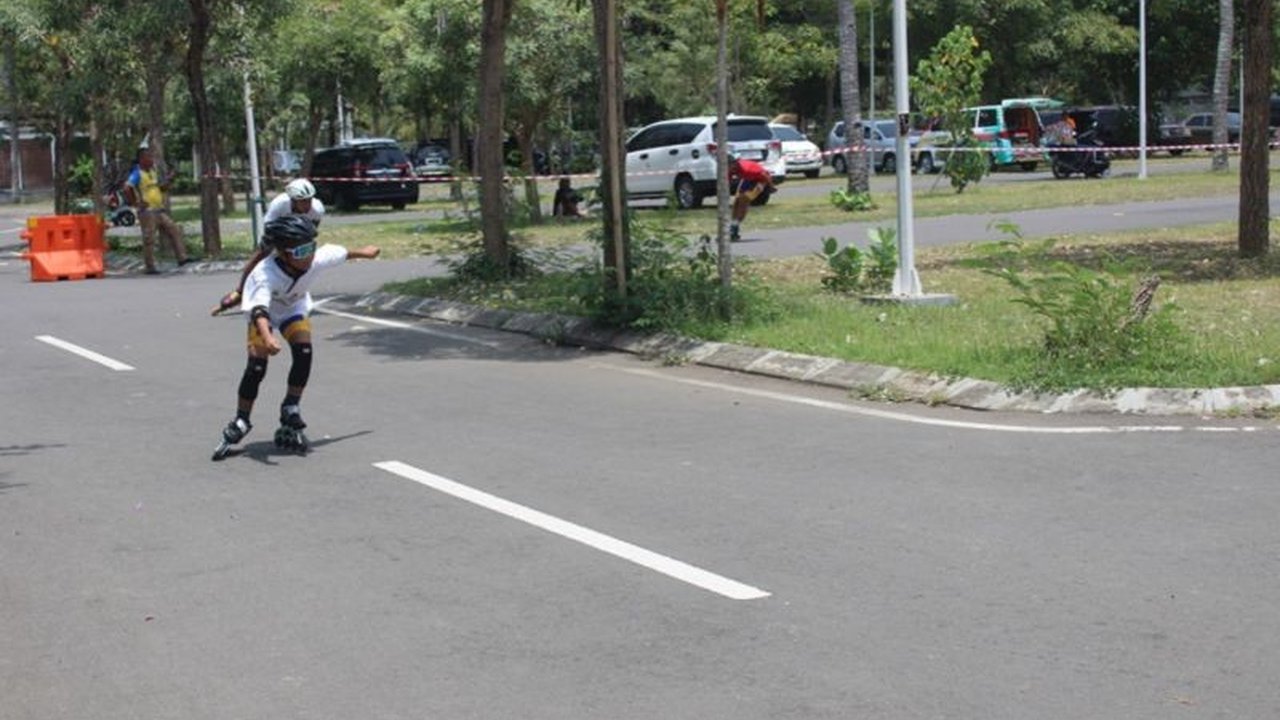 Puluhan atlet sepatu roda dan skateboard beradu kemampuan di Porkab Lombok Tengah, ajang penting menuju Porprov dan PON. Siapa yang akan lolos?