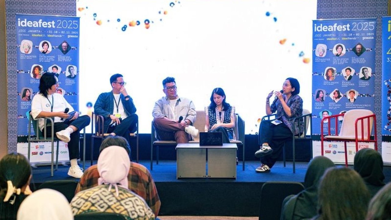 Memasuki tahun ke-14, IdeaFest 2025 kembali digelar di JICC Senayan, mendorong pelaku industri kreatif untuk tidak hanya mengonsumsi, tetapi aktif mengembangkan warisan budaya Indonesia.