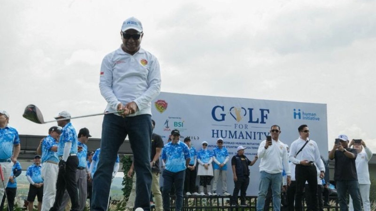 Melalui turnamen 'Golf for Humanity', Human Initiative sukses menyatukan hobi golf dengan kepedulian sosial, menggalang dana untuk penanganan stunting di NTT.