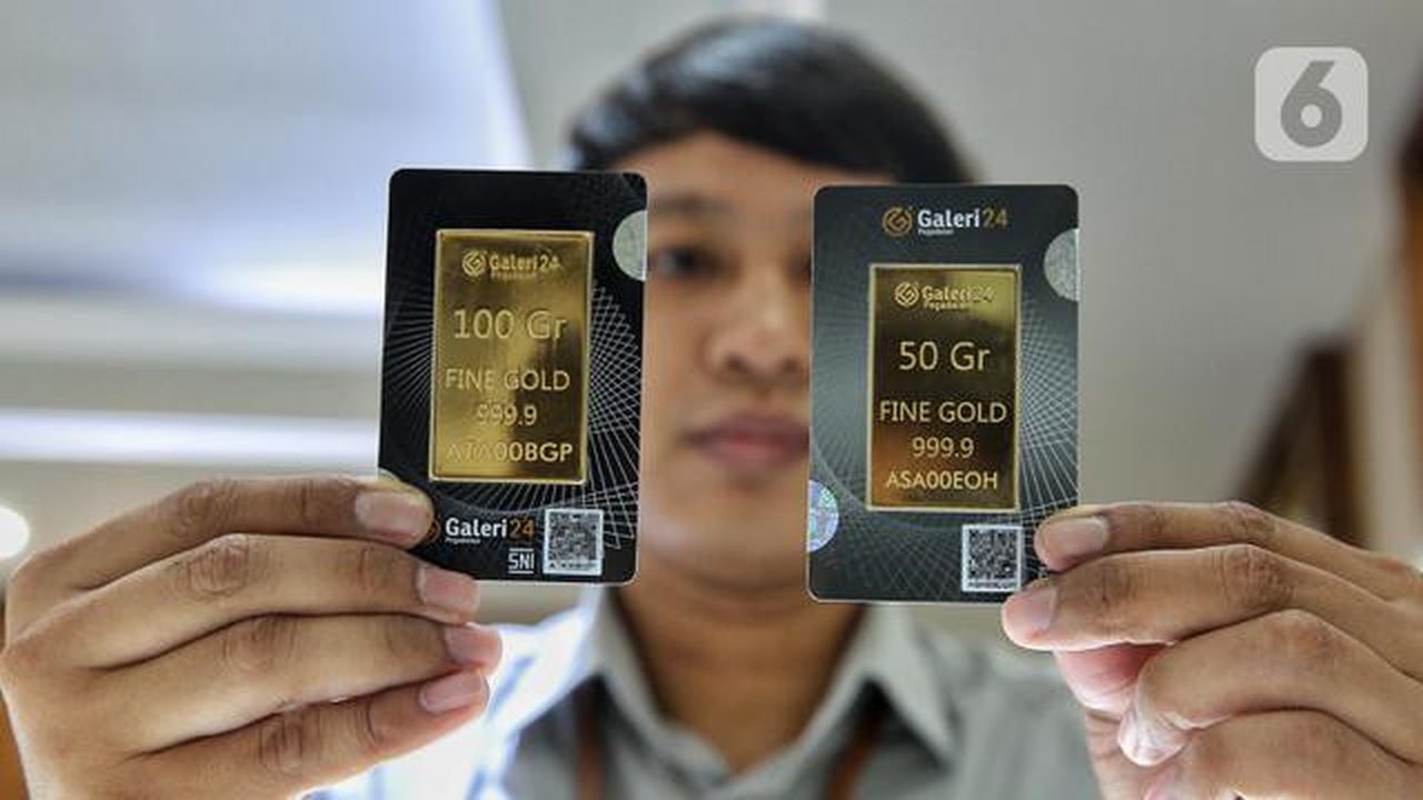 Untuk diketahui, emas buatan Antam dan Galeri24 dijual dengan kuantitas 0,5 gram hingga 1.000 gram atau 1 kilogram. Sementara untuk buatan UBS dijual dengan kuantitas 0,5 gram hingga 500 gram