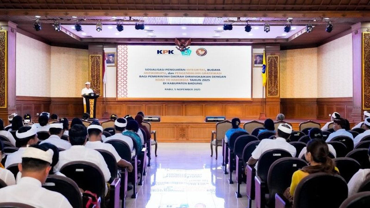 Pemkab Badung serius dalam Penguatan Integritas ASN Badung melalui sosialisasi antikorupsi bersama KPK. Langkah ini demi mewujudkan tata kelola pemerintahan yang bersih dan berintegritas.