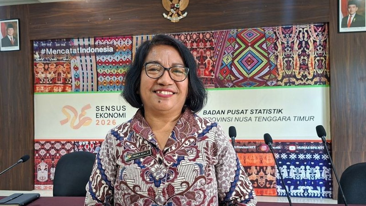Badan Pusat Statistik (BPS) melaporkan Ekonomi NTT tumbuh positif 4,88% pada Triwulan III-2025, didorong sektor perdagangan, namun menghadapi kontraksi triwulanan.