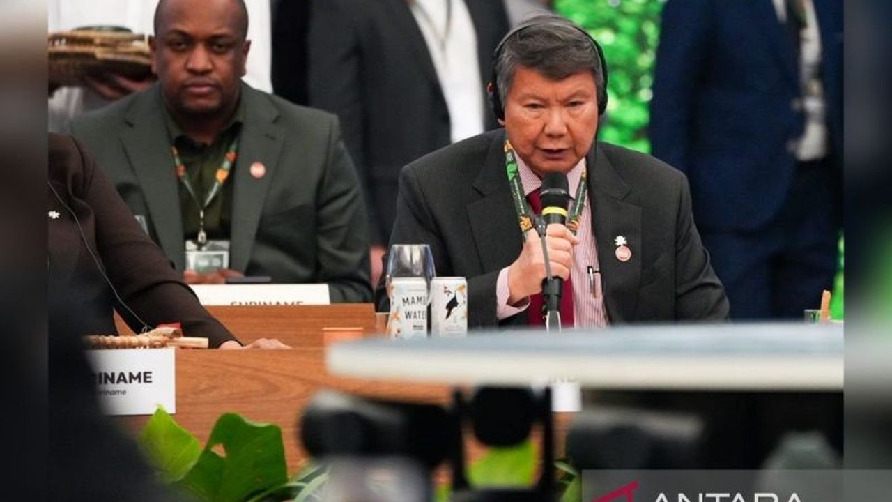 Utusan Khusus Presiden Hashim Djojohadikusumo menegaskan Komitmen Iklim Indonesia di Belém Leader Summit, siap bekerja sama mewujudkan aksi iklim nyata dan ambisius.