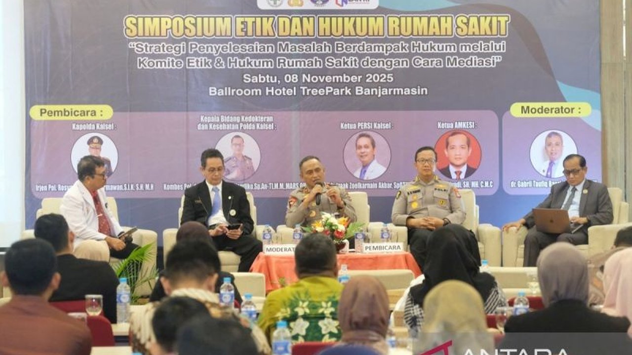 Polda Kalsel meluncurkan inovasi Unit Mediasi untuk Mitigasi Sengketa Medis, menjadi percontohan nasional. Bagaimana sistem keadilan restoratif ini mengubah penyelesaian masalah hukum di rumah sakit?