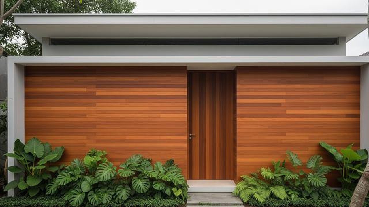Model Depan Rumah Minimalis Tanpa Jendela/Gemini AI