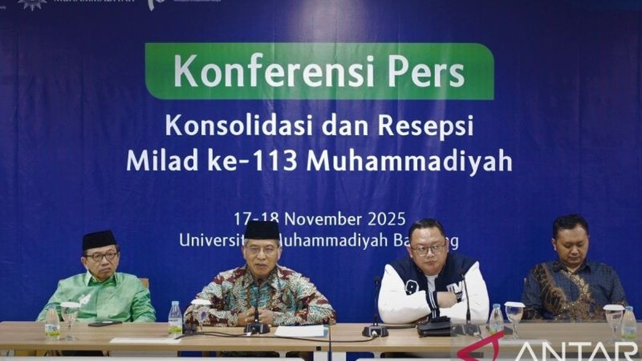 Pengurus Pusat Muhammadiyah akan merayakan Milad ke-113 dengan tema 'Memajukan Kesejahteraan Bangsa' di UM Bandung, menampilkan inovasi dan komitmen organisasi.