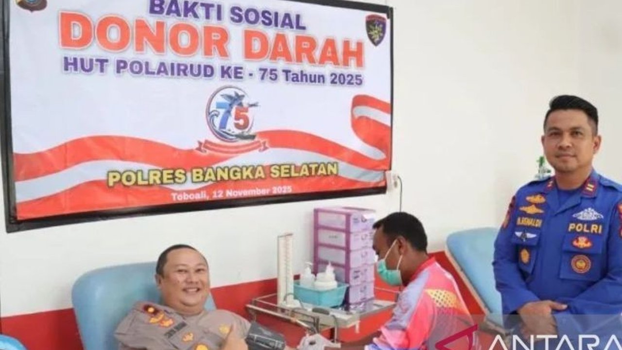 Satuan Polairud Bangka Selatan sukses menggelar kegiatan Donor Darah Polairud Bangka Selatan di Toboali, berhasil kumpulkan 20 kantong darah untuk PMI setempat. Simak selengkapnya!