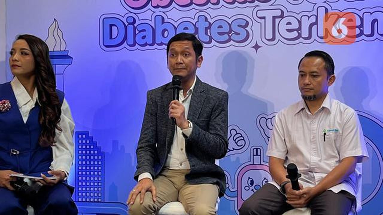 Dokter Dicky Tahapary dalam Diskusi Media Hari Diabetes Sedunia bertema "Obesitas Teratasi, Diabetes Terkendali" di Jakarta, Kamis (13/11/2025). Membahas pentingnya deteksi dini dan pence